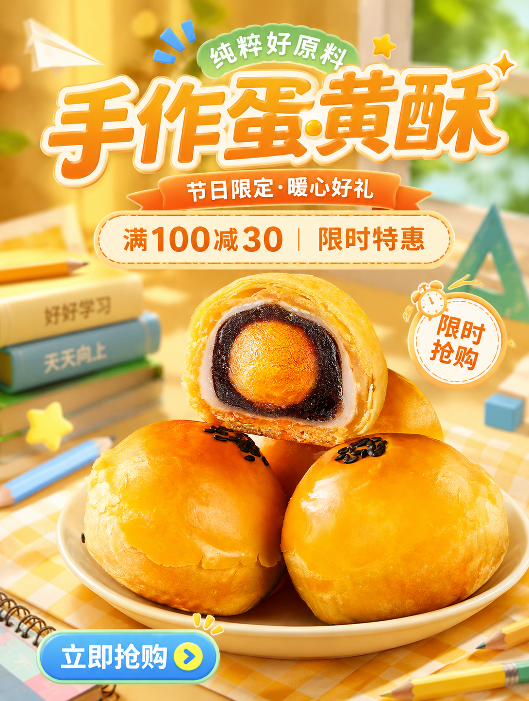AI生成限时抢购案例 - 限时抢购设计制作效果